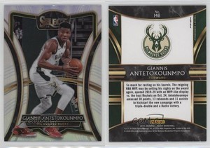 2019-20 Panini Select Premier Level Silver Prizm Giannis Antetokounmpo #148