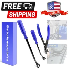 s Trim Upholstery Tools - 3 Pack Car Removal Tool Set to Remove Rivets Fasten...