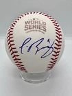 Javier Baez Signed Autographed 2016 World Series Baseball Chicago Cubs - JSA COA