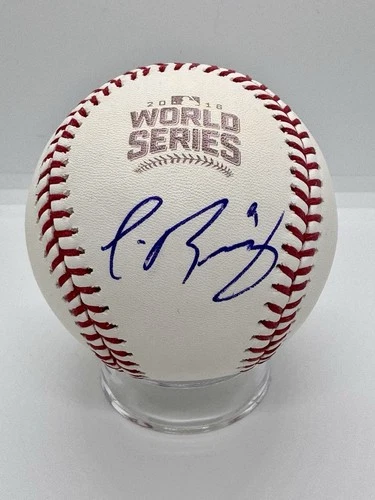 Javier Baez Signed Autographed 2016 World Series Baseball Chicago Cubs - JSA COA