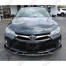 For 2015-2017 Toyota Camry Stp-style Painted Black Front Bumper Body Spoiler Lip For 2015-2017 Toyota Camry Stp-style Painted Black Front Bumper Body Spoiler Lip