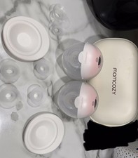 Momcozy M5 9 Adjustable Levels Double Wearable Breast Pump - Pink -Lightly used