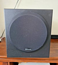 Polk Audio PSW-250 Subwoofer Powered Sub Home Theater Bass Black Loud 8" READ