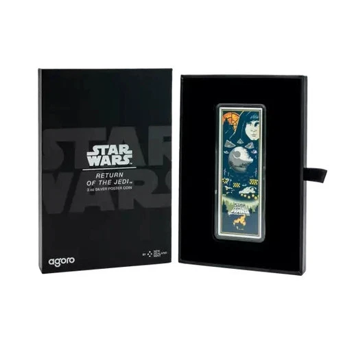 2025 Agoro Star Wars Return of the Jedi™ 3 oz Colorized Proof Silver Coin