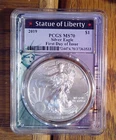 2019 BU American Silver Eagle PCGS MS70 First Day (533)
