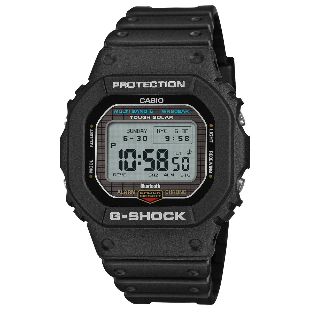 CASIO G-SHOCK GW-B5600 Bluetoothモデル CASIO G-SHOCK GW-B5600 2WAY MIP GW-BX5600-1JF Bluetooth Black 2025