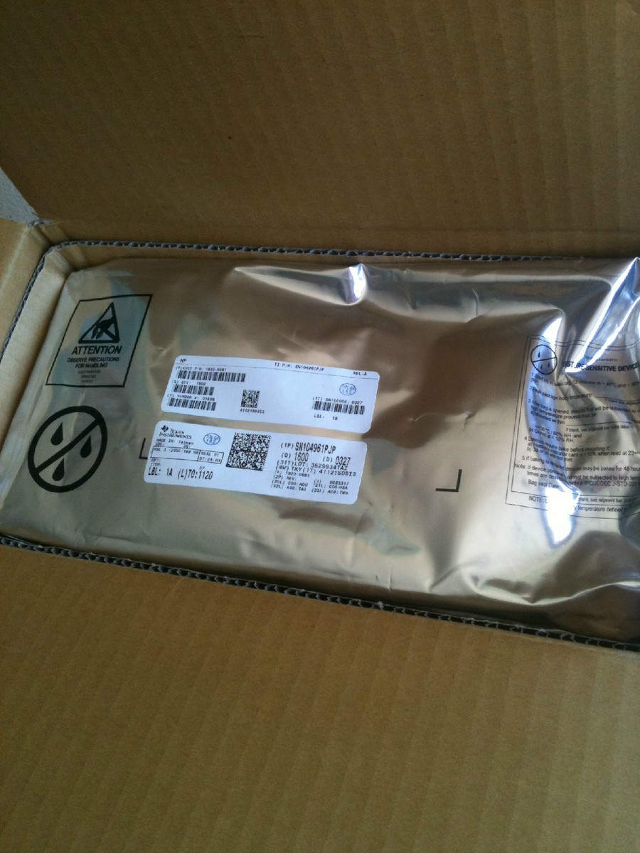 1600x SN104961PJP TEXAS INSTRUMENTS IC SN104961 HP# 1822