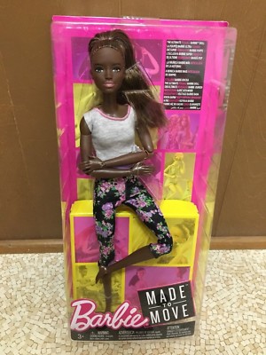 barbie made to move african american