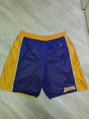 lakers reversible shorts