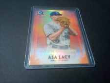 ASA LACY DAWN OF GLORY INSERT 13/25 ORANGE Parallel 🌟 2021 BOWMAN CHROME