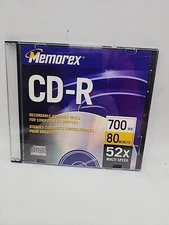 Memorax CD-R Compact Disc For Computer For Writimg  Lot Of 8