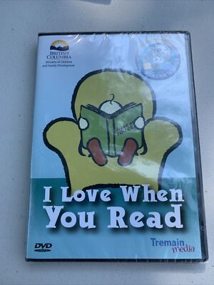 I Love When You Read--Books For BC Babies  DVD  Factory Sealed Shelf1C
