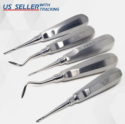GERMAN STRAIGHT DENTAL SURGERY EXTRACTING LUXATING APICAL ROOT TIP ELEVATOR