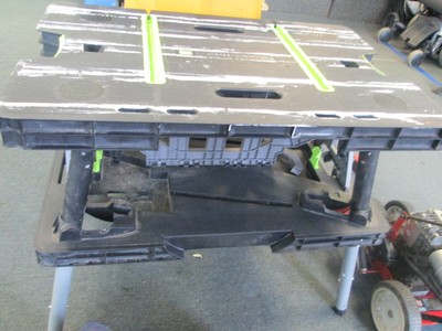 Keter Portable Folding Compact Workbench Work Table | eBay
