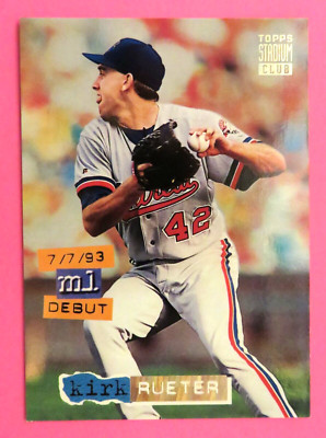 1994 Topps Stadium Club ''GOLD'' Montreal Expos - KIRK RUETER (RC)