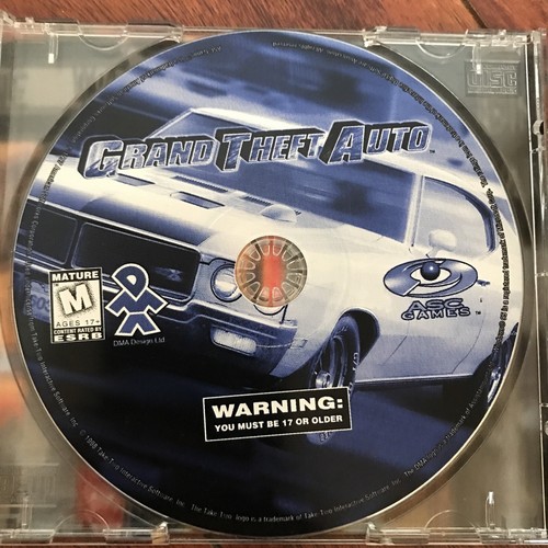 Grand Theft Auto Uncensored Original GTA PC CD 1998 ASC Games Vintage WORKS RARE - Picture 9 of 10