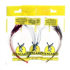 Fly Tying Material Veniard Ready Stripped Hackle Quills ALL COLOURS AVAILABLE