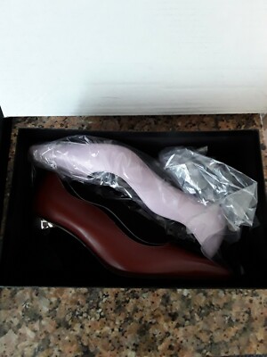 Yuul Yie Pumps Brick 38.5 Brown/Powder New, Never Worn