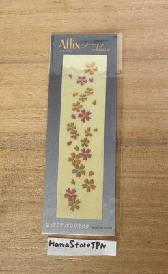 Gold Makie Transfer Decal Sticker Phones Decoration Waterproof Sakura Design