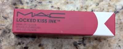 MAC Locked Kiss Ink Lip Colour Lipstick 24 HR #77 Gossip