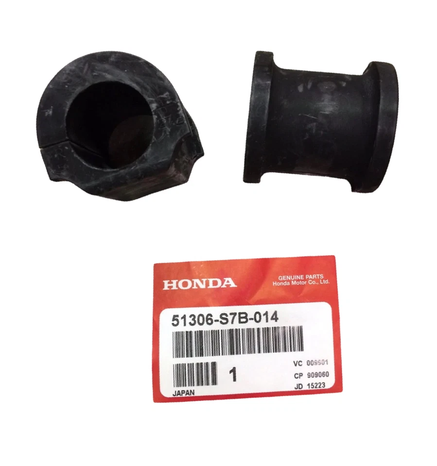 Par de buchas estabilizadoras de barra oscilante dianteira Honda CR-V original do fabricante 2002 - 2006 - Imagem 2 de 4