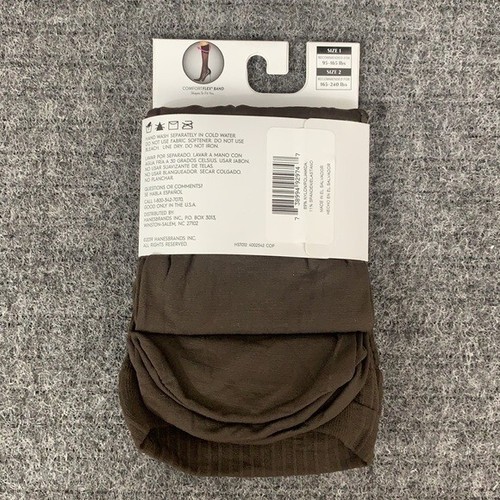 Hanes Perfect Socks Opaque Size 2 Coffee Enhanced Toe Comfort Flex Band 6 Pairs - Picture 9 of 13