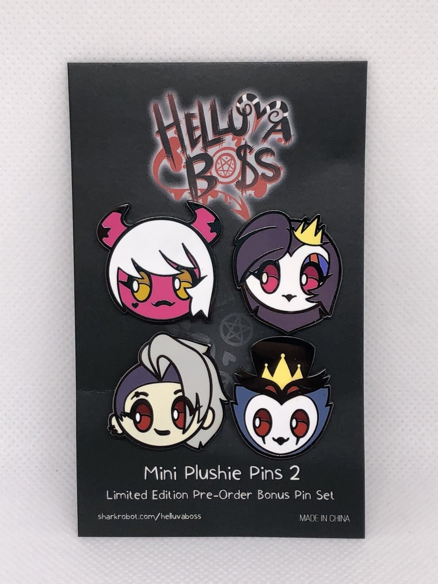 Helluva Boss Mini Plushie Pins 2 Verosika Stoals Octavia Loona