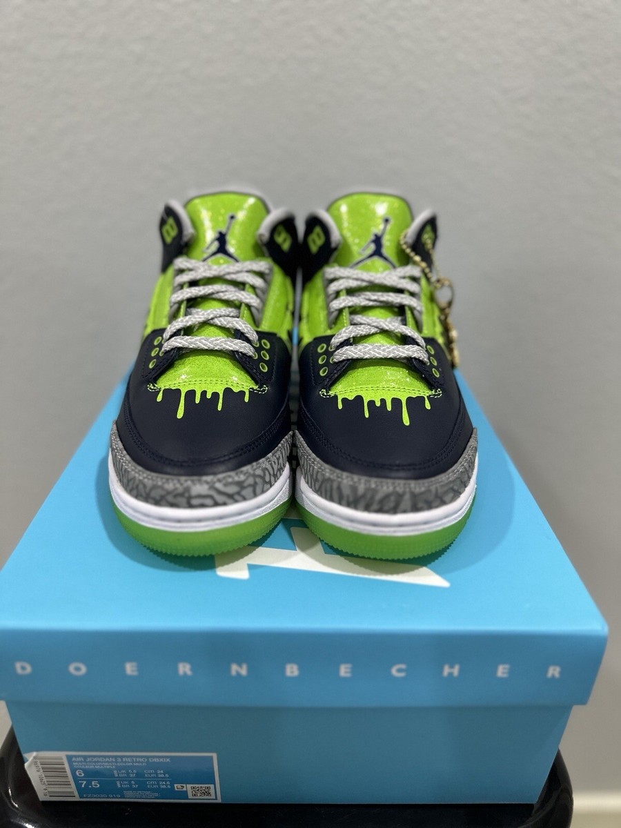 Air Jordan Air Jordan 3 Retro 'Doernbecher XIX' FZ3030-919 Air Jordan Air Jordan 3 Retro 'Doernbecher XIX' FZ3030-919