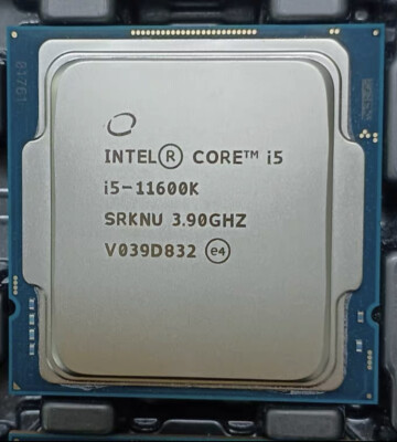 Intel Core i5-11600k 6 Core 12T LGA1200 Support ASUS Prime Z590-p Motherboard