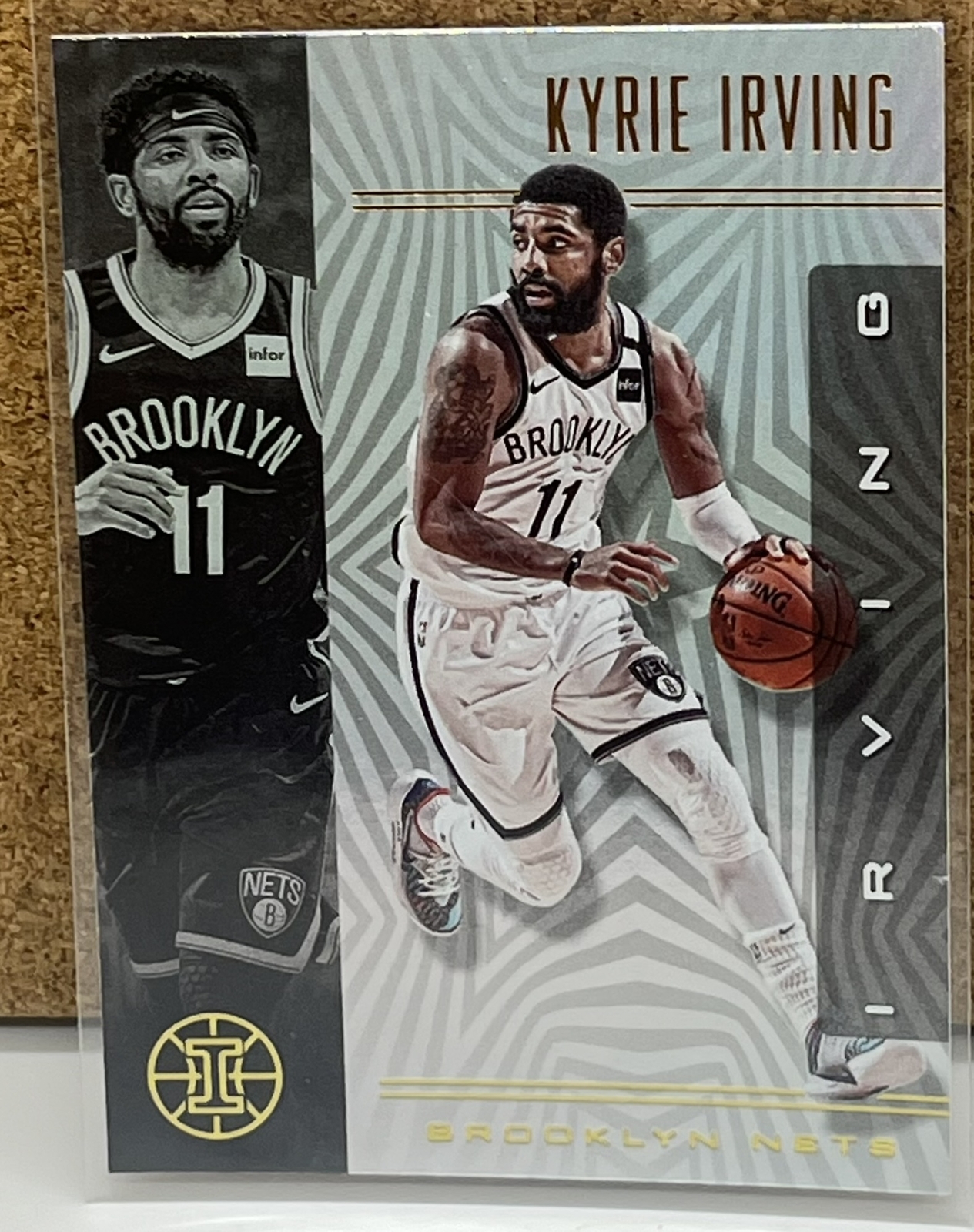 2019-20 Panini Illusions #145 Kyrie Irving Brooklyn Nets Basketball Card