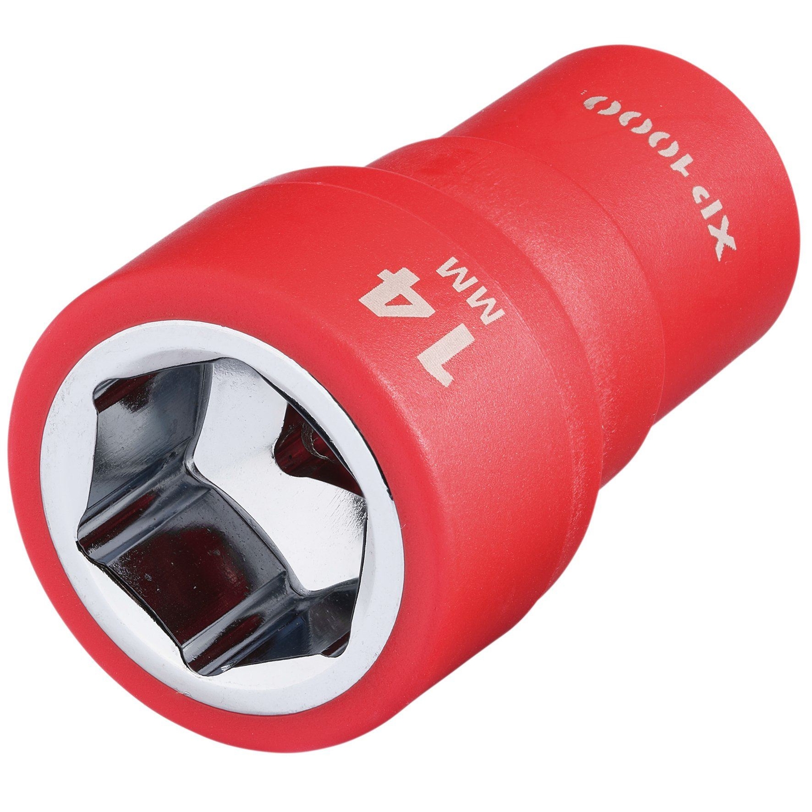 Draper XP1000 VDE Socket, 1/4"" Sq. Dr., 14mm