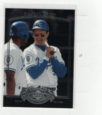Banderines George Brett UD Past Time 2005 #34 envío gratuito (D-1116)