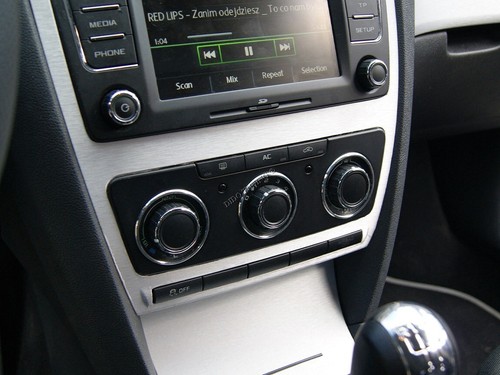 Anillos circundantes panel de tablero de aluminio pulido para Skoda Octavia II 04-13 - Imagen 7 de 9