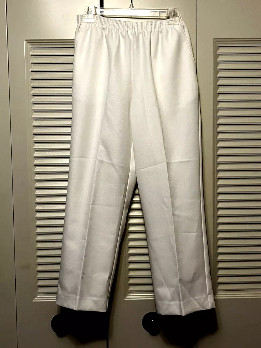 Alfred dunner petite white hotsell pants
