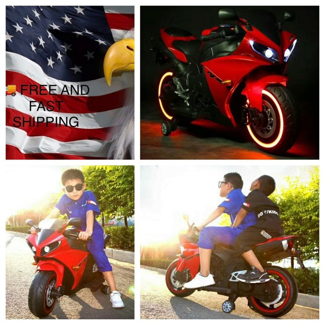 12v ride on police motorcycle