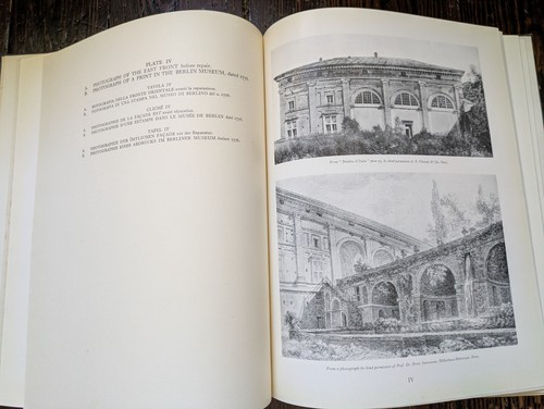 Villa Madama Rome, a Reconstruction by W. E. Greenwood, Fold-Out Color Plates - Picture 6 of 6