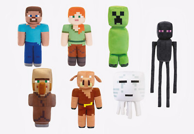 Minecraft Plüsch Figuren Stoff Figuren KUschelfiguren 17-56 cm Groß