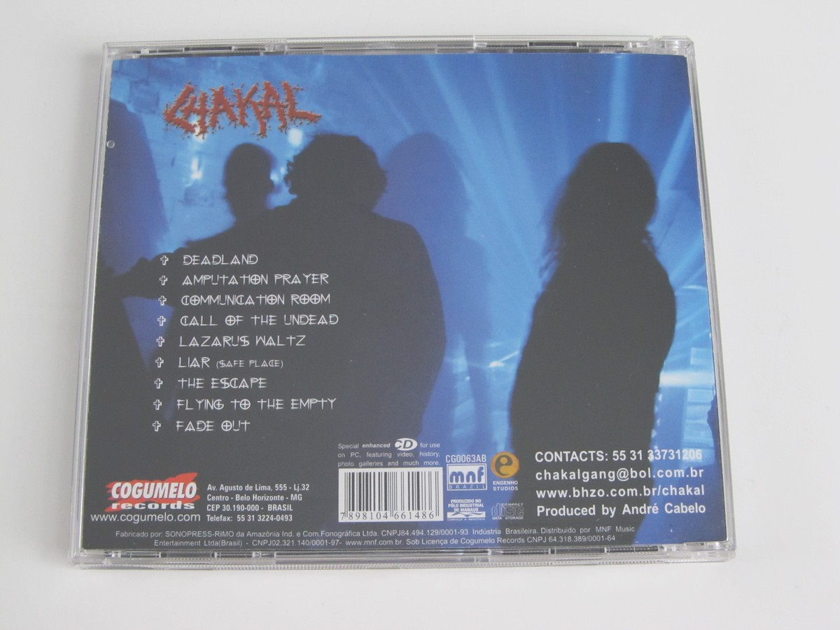 CHAKAL Abominable Anno Domini 1987/Deadland CD MEGA RARE OOP