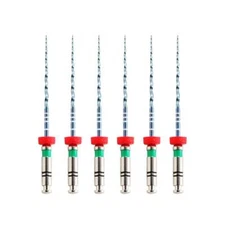 Vakker V Blue 21mm Taper 04 #35 NiTi Rotary Engine Files, 6/Pk