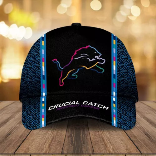 Detroit Lions Classic Cap - NFL Team Fan Gear, Adjustable Strapback Cap - Bild 1 von 4