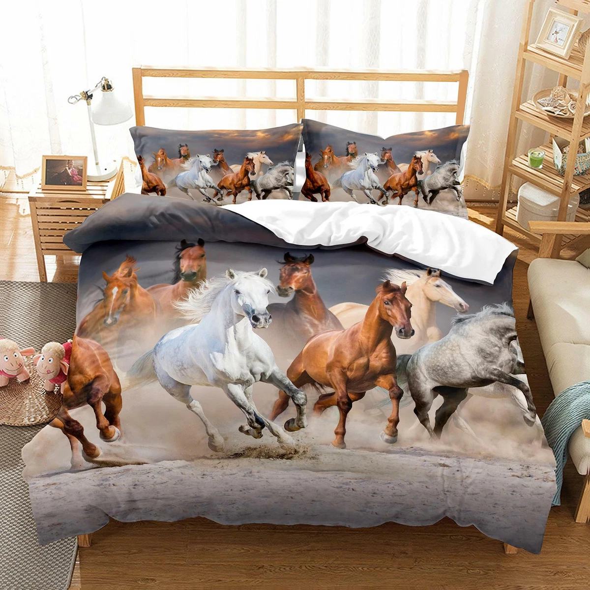 Horse cheap bed set