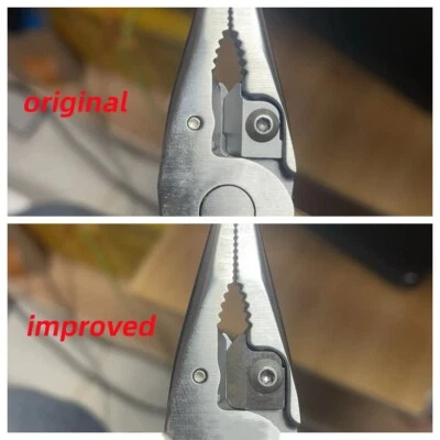 MCYP M42 Steel Replacement Wire Cutter Inserts For leatherman Surge TTI Wave ARC P4