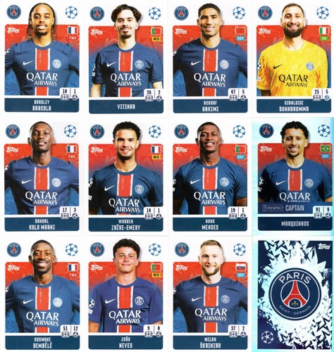 Topps UEFA Champions League 2024/25 Sticker Nr. 1-531 Chrome & Sets & Teams - Bild 20 von 209