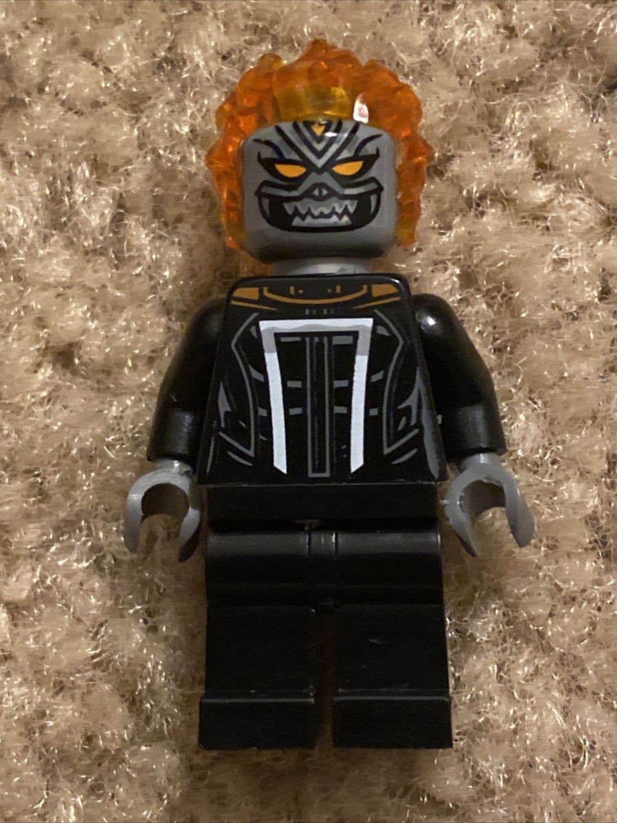 Super Heroes Ghost Rider Lego Minifigure Lego Ghost Rider