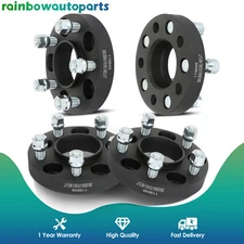 4PC 1" (25mm) Hubcentric Wheel Spacers 5x4.5 5x114.3 for 2017 2018 Ford Mustang