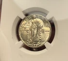 (#102375) Standing Liberty Quarter: 1929 S.  NGC MS 63.  Frosty!     (see video)