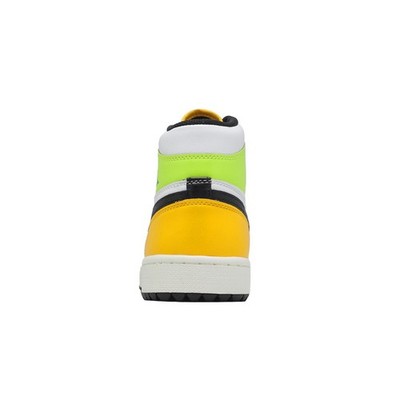 Size 9.5 - Air Jordan 1 Golf High Volt Gold for sale online | eBay