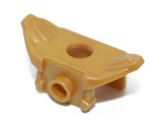 LEGO Pearl Gold Minifigure Armor Shoulder Pads 2 studs on back 11097 6019984