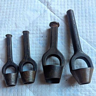 Metal Wad/Arch Punches Hollow Hole Tube Punch Set.