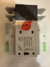 GEYA Automatic Transfer Switch 2P 100A 110V Grid to AC Generator Dual Power RAIL